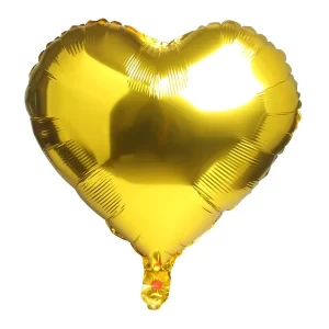 Globo Heart de Dorado