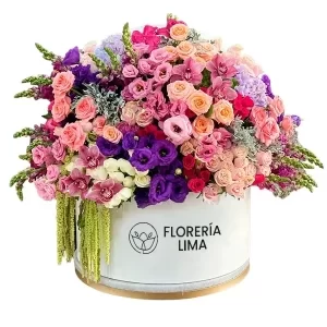 Box Familiar con Rosas y Lavandas