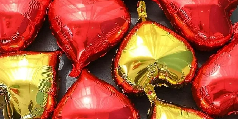 Prolongar la vida de tus globos de corazón después del evento