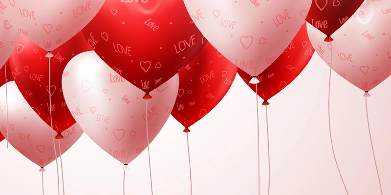 Ideas elegantes para decorar con globos de corazón