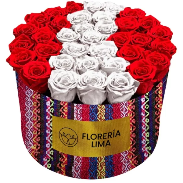 caja de flores incaica