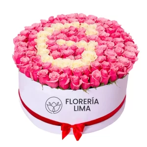 Caja Pink Letra Personalizada