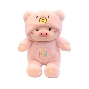 cerdito disfraz oso peluche