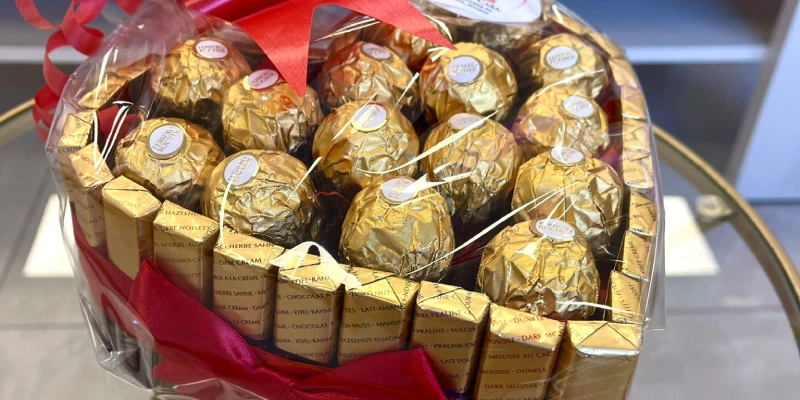 chocolates ferrero rocher corazon regalo