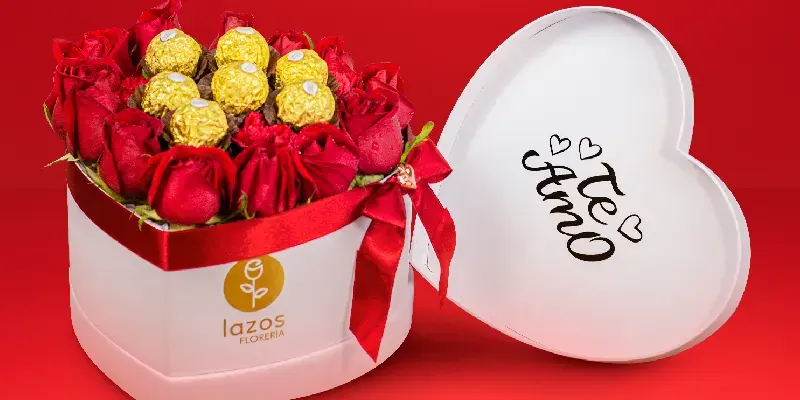 chocolates and roses box