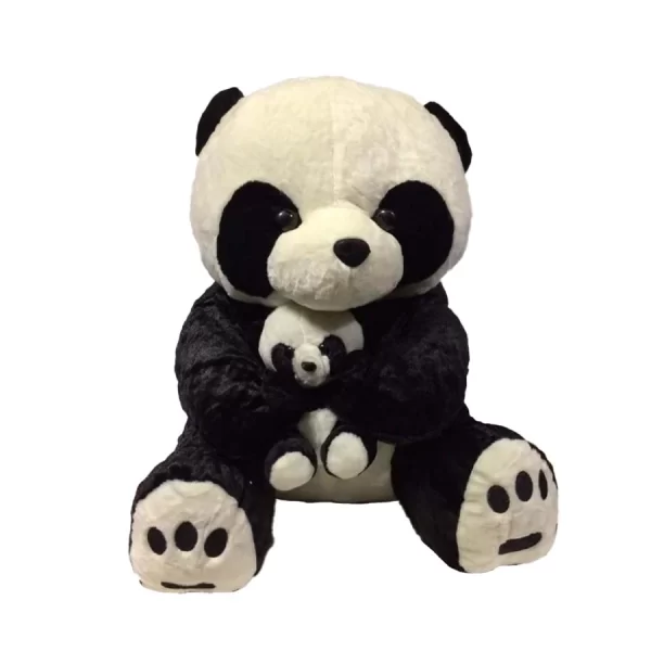 panda e hijo peluche