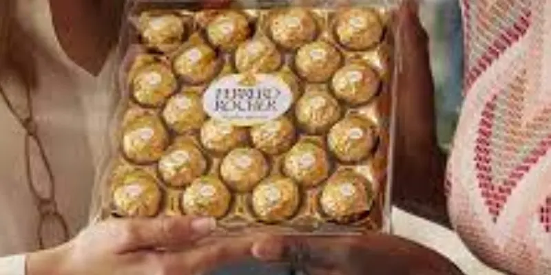 ferrero chocolates en caja 