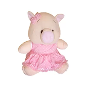 peluche cerdita vestido