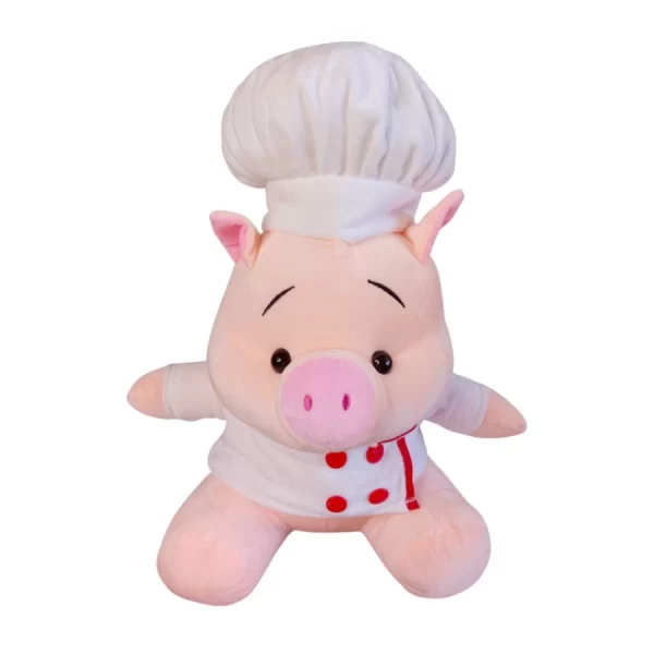 peluche cerdito chef