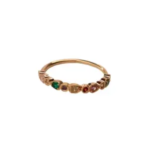 Anillo de Piedra Multicolor
