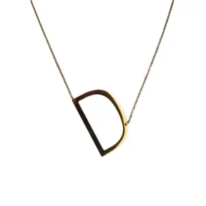 Collar Letra D