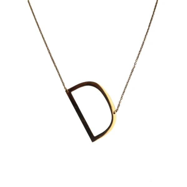 Collar Letra D