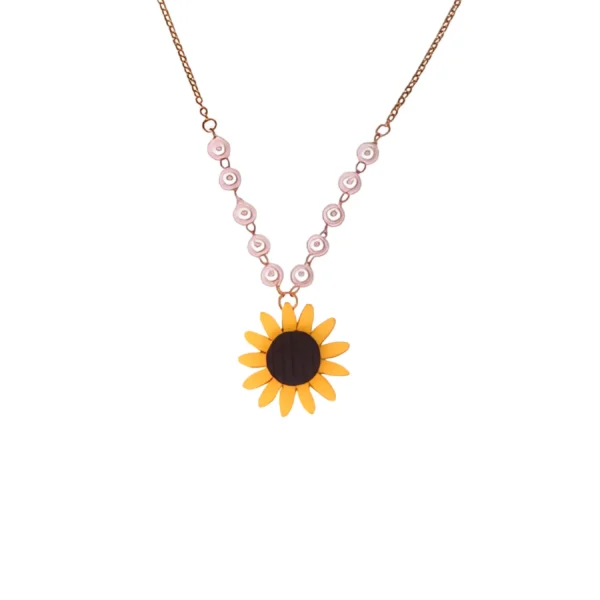 Collar Flor Girasol