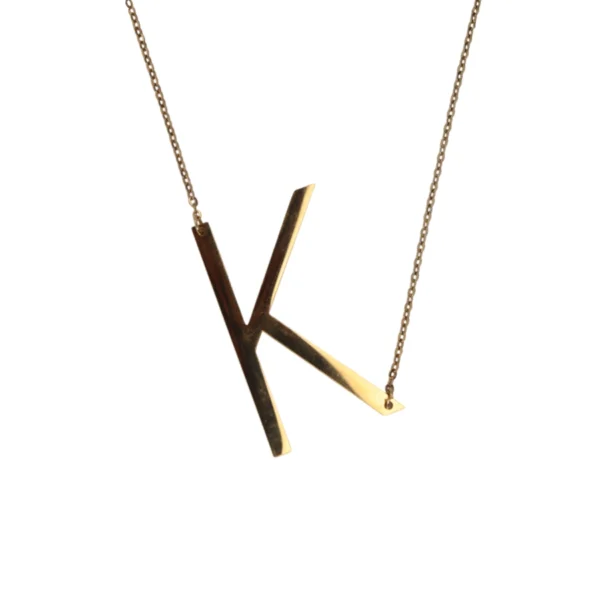 Collar Letra K