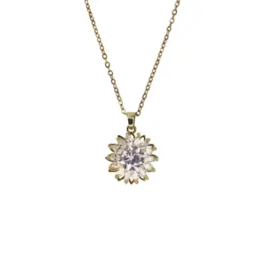 Collar Girasol Giratorio