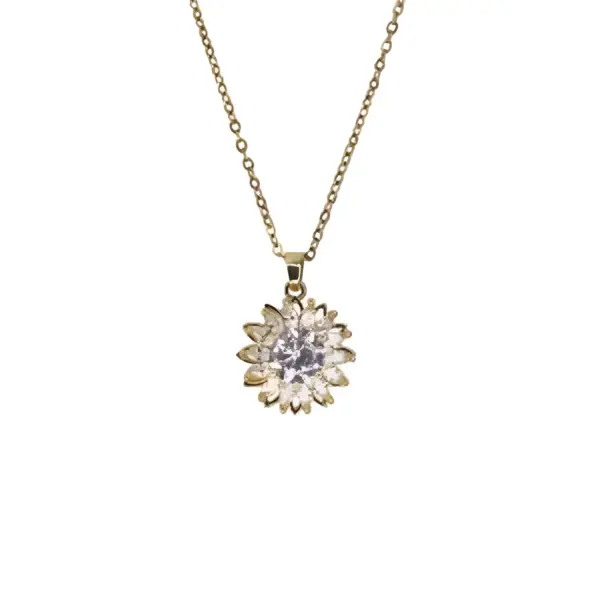 Collar Girasol Giratorio