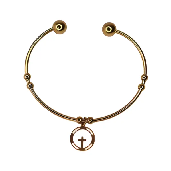 Pulsera Dije de Cruz