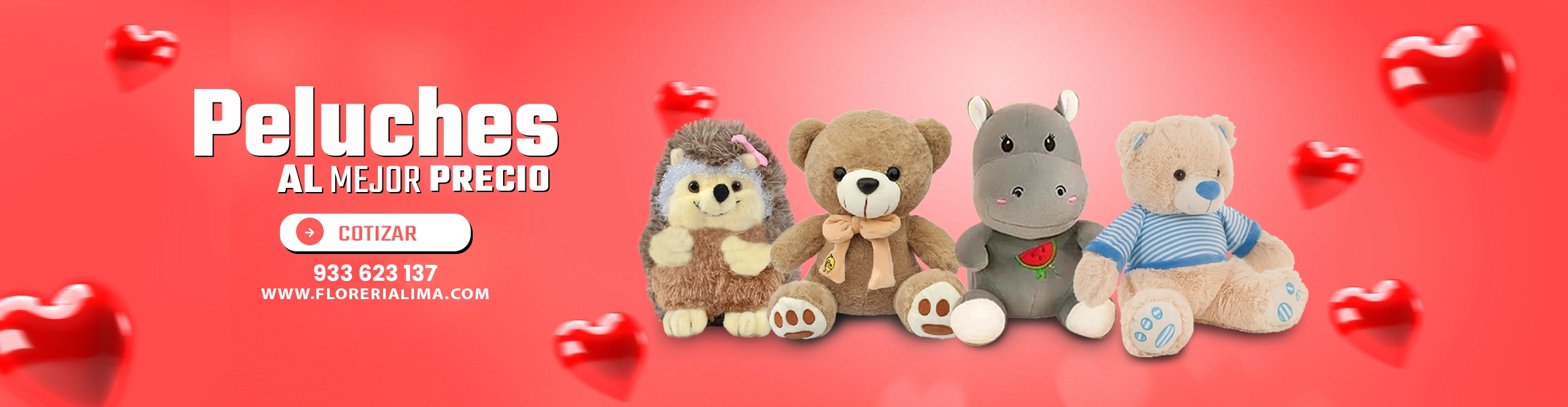 banner de osos peluches